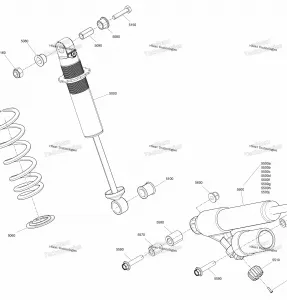 Suspension - Rear Амортизаторы