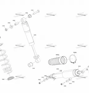 Suspension - Rear Амортизаторы