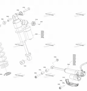 Suspension - Rear Амортизаторы