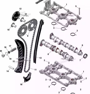 Rotax - Клапанный механизм