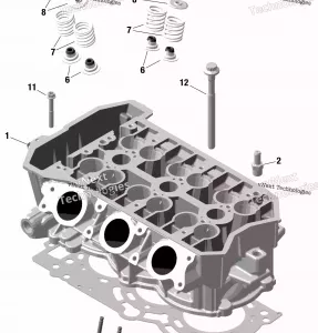 Rotax - Головка блока цилиндров