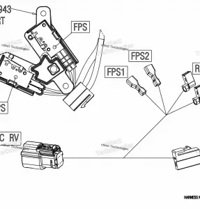 Electric - Reverse Wiring Harness - 515178942