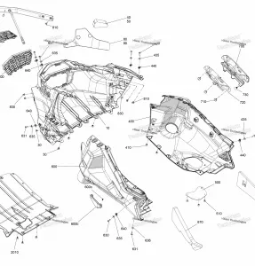 Body - Bottom Pan - Width 20''