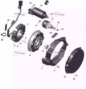 Rotax - Генератор и стартер - Na