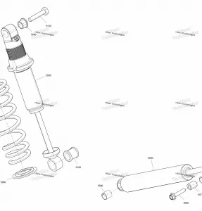 Suspension - Rear Амортизаторы