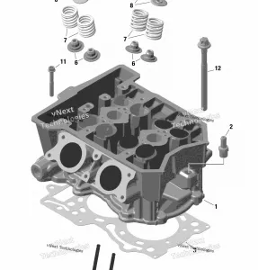 Rotax - Головка блока цилиндров