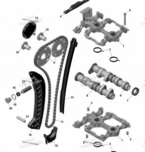 Rotax - Клапанный механизм