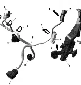 01- Rotax - Двигатель Harness