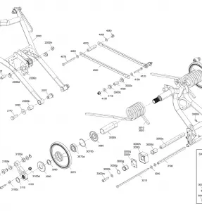 05- Задняя подвеска - Upper Section - With Quick Adjust System