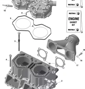 01- ROTAX - Cylinder