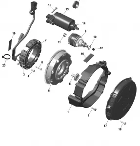 01- ROTAX - Magneto - Manual Start