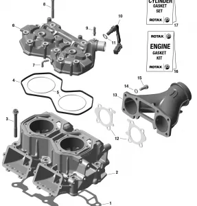 01- ROTAX - Cylinder