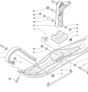 Front Suspension Ski