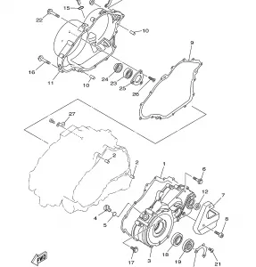 CRANKCASE COVER 1