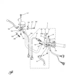 HANDLE SWITCH LEVER