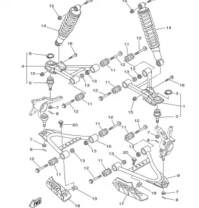 FRONT SUSPENSION WHEEL