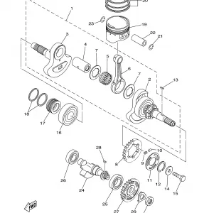 CRANKSHAFT PISTON