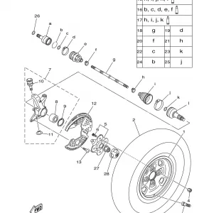 FRONT WHEEL