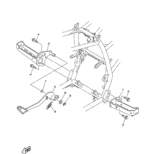 STAND FOOTREST