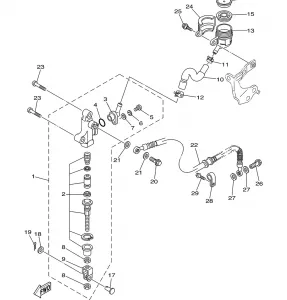 REAR MASTER CYLINDER