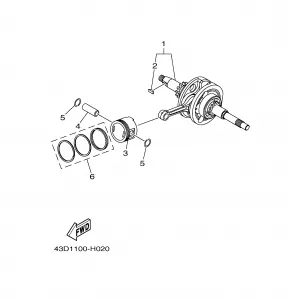 CRANKSHAFT PISTON