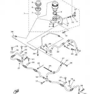 REAR MASTER CYLINDER