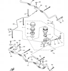 REAR MASTER CYLINDER