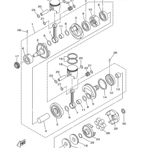 CRANKSHAFT PISTON