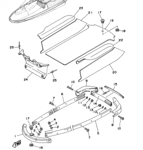 GUNWALE MAT