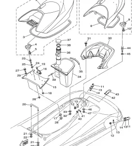 SEAT UNDER LOCKER