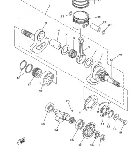 CRANKSHAFT PISTON