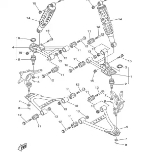 FRONT SUSPENSION WHEEL