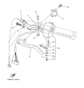 HANDLE SWITCH LEVER