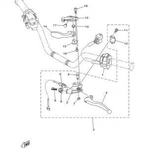 HANDLE SWITCH LEVER