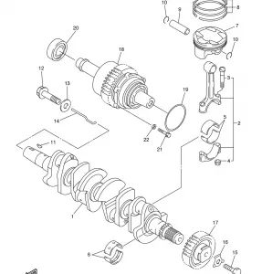 CRANKSHAFT PISTON