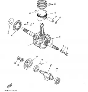 CRANKSHAFT and PISTON