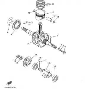 CRANKSHAFT and PISTON