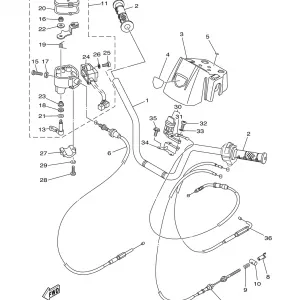 STEERING HANDLE and CABLE