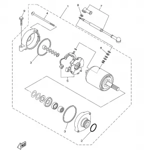 STARTING MOTOR