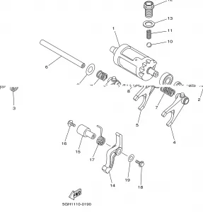 SHIFT CAM FORK