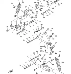 FRONT SUSPENSION and WHEEL