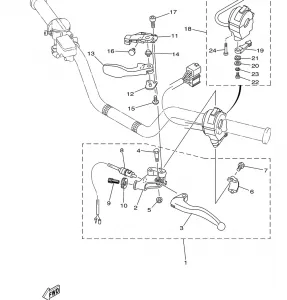 HANDLE SWITCH and LEVER