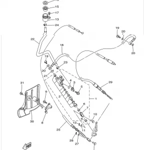 REAR MASTER CYLINDER