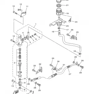 REAR MASTER CYLINDER