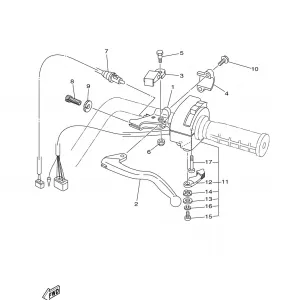 HANDLE SWITCH LEVER