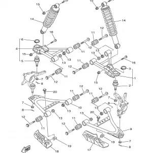 FRONT SUSPENSION WHEEL