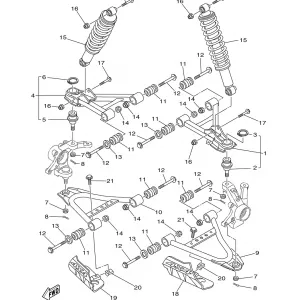 FRONT SUSPENSION WHEEL