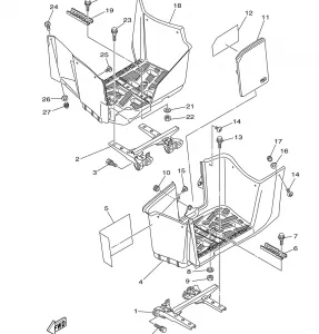 STAND FOOTREST