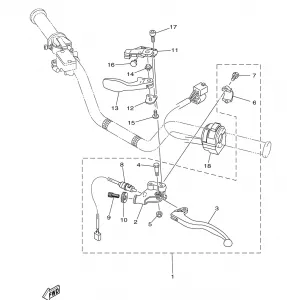 HANDLE SWITCH LEVER