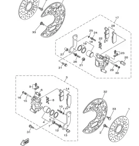 FRONT BRAKE CALIPER